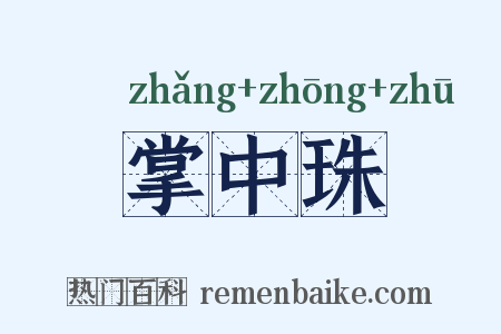 掌中珠是什么意思的图片